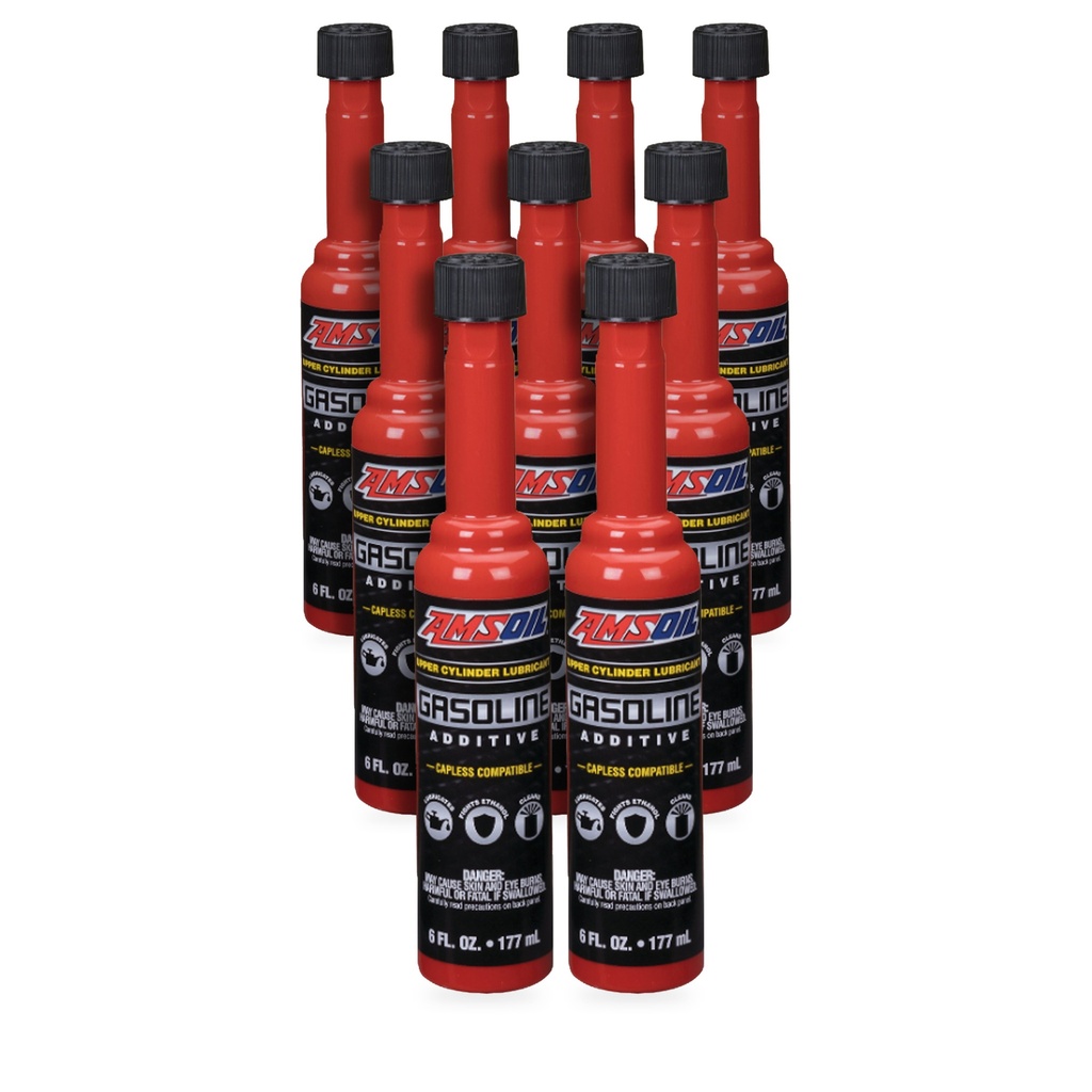 Kit 9 Aditivos Gasolina Amsoil Limpia 2 Litros