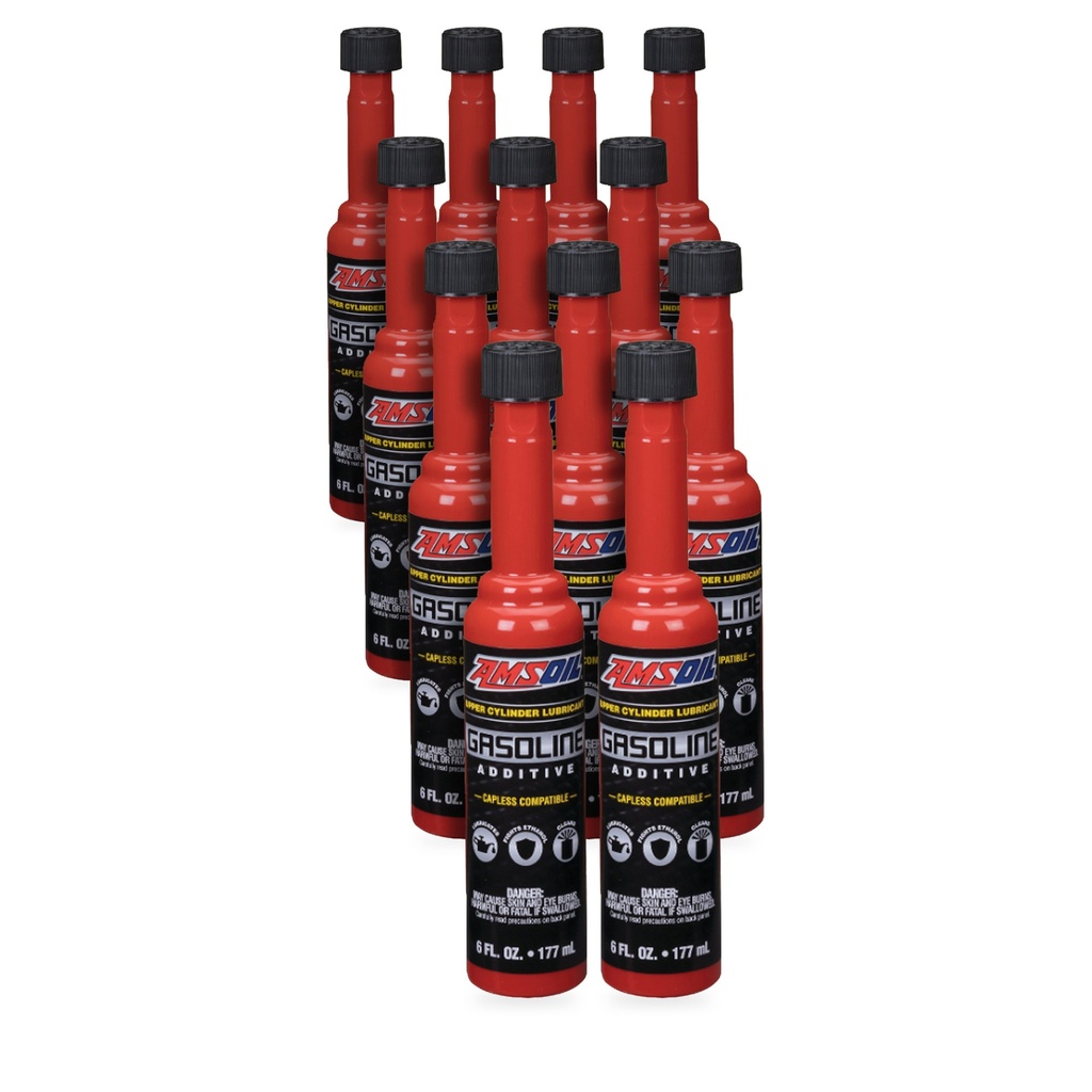 Kit 12 Aditivos Gasolina Amsoil Limpia 2 Litros